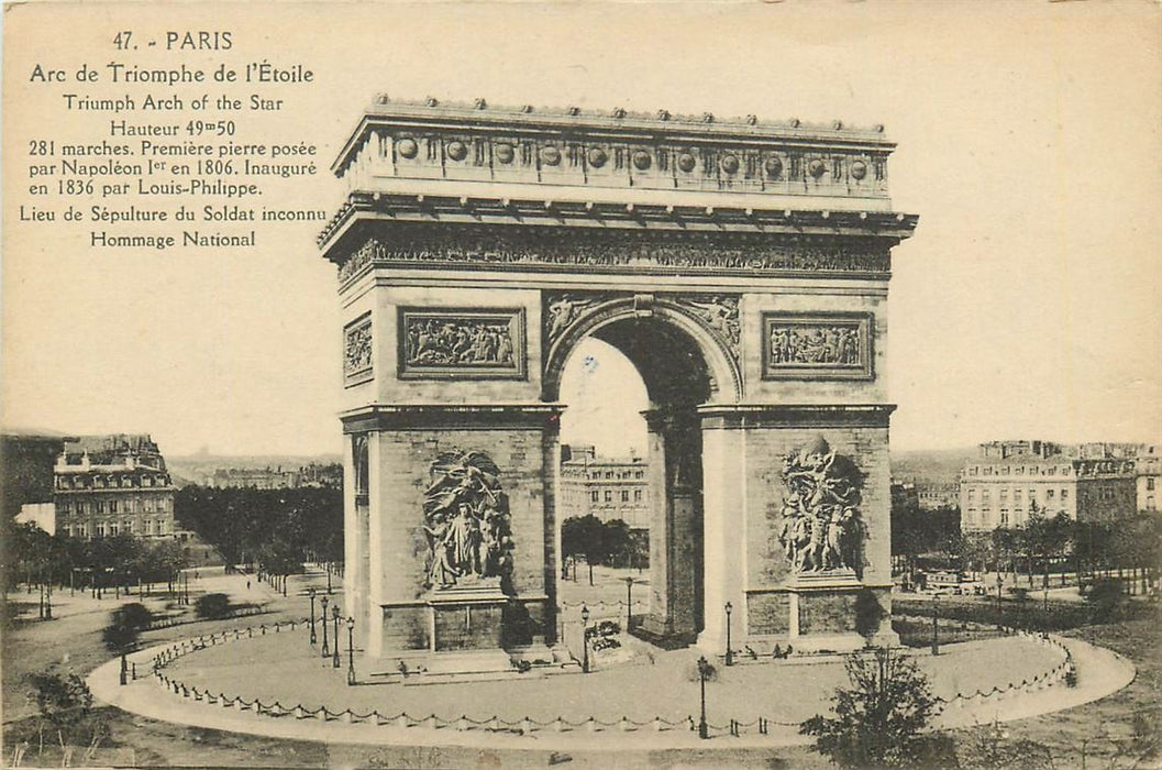 Paris Arc de Triomphe