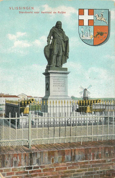 Vlissingen Standbeeld De Ruijter