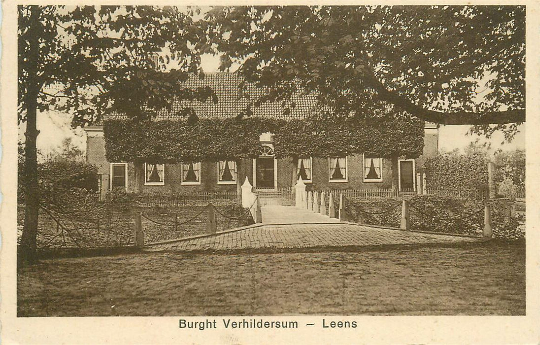Leens Burcht Verhildersum