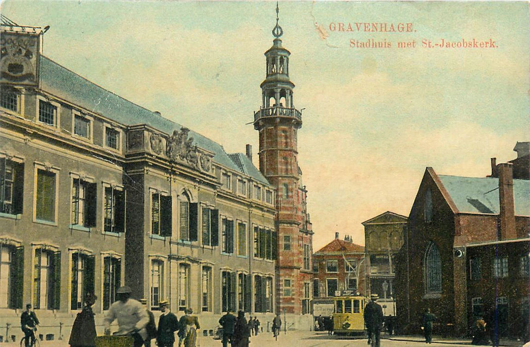 Den Haag St Jacobskerk Stadhuis
