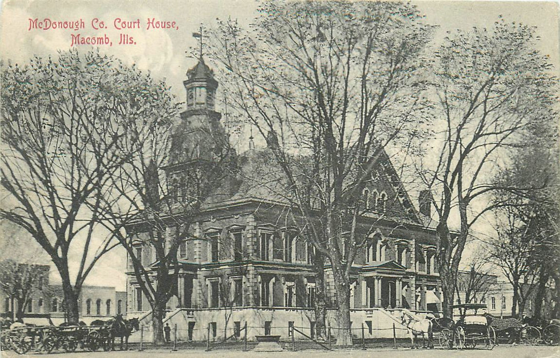 Macomb Ill Mcdonough Co Court House
