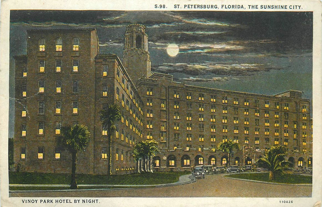 St Petersburg Fl Vinoy Park Hotel