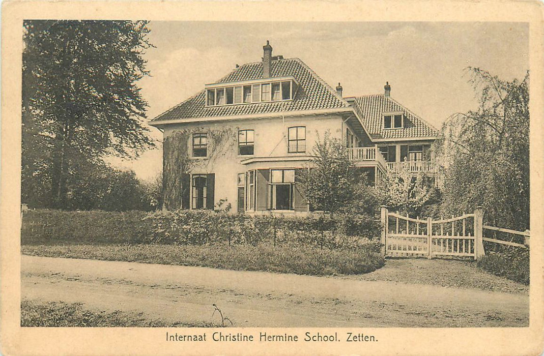 Zetten Internaat Christine Hermine School