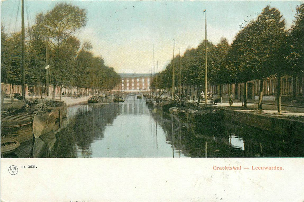 Leeuwarden Grachtswal