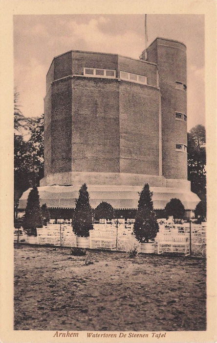 Arnhem Watertoren De Steenen Tafel