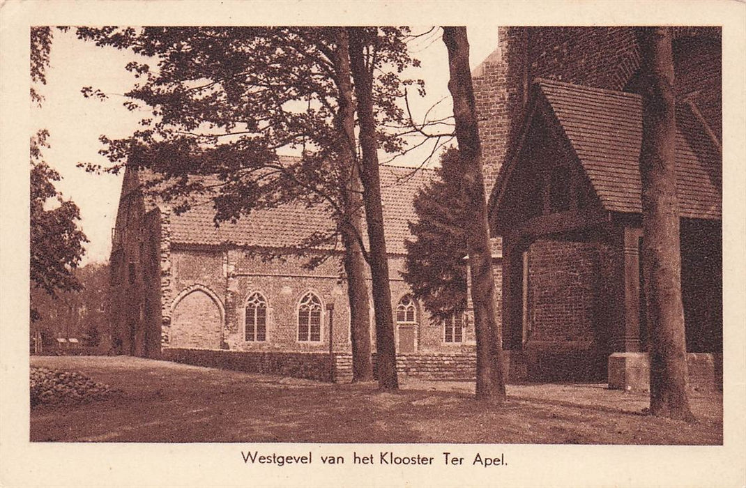 Westgevel Van Het Klooster Ter Apel
