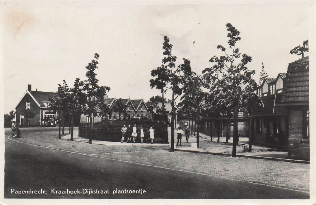 Papendrecht Kraaihoek-Dijkstraat Plantsoentje