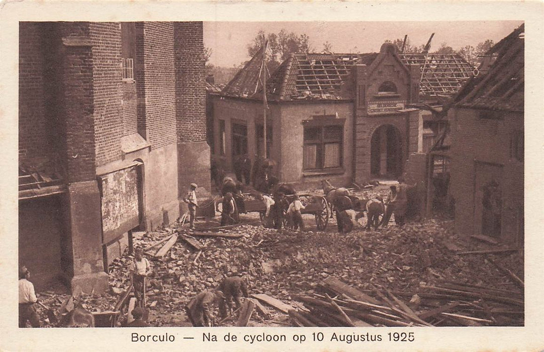 Borculo Na De Cycloon Op 10 Augustus 1925