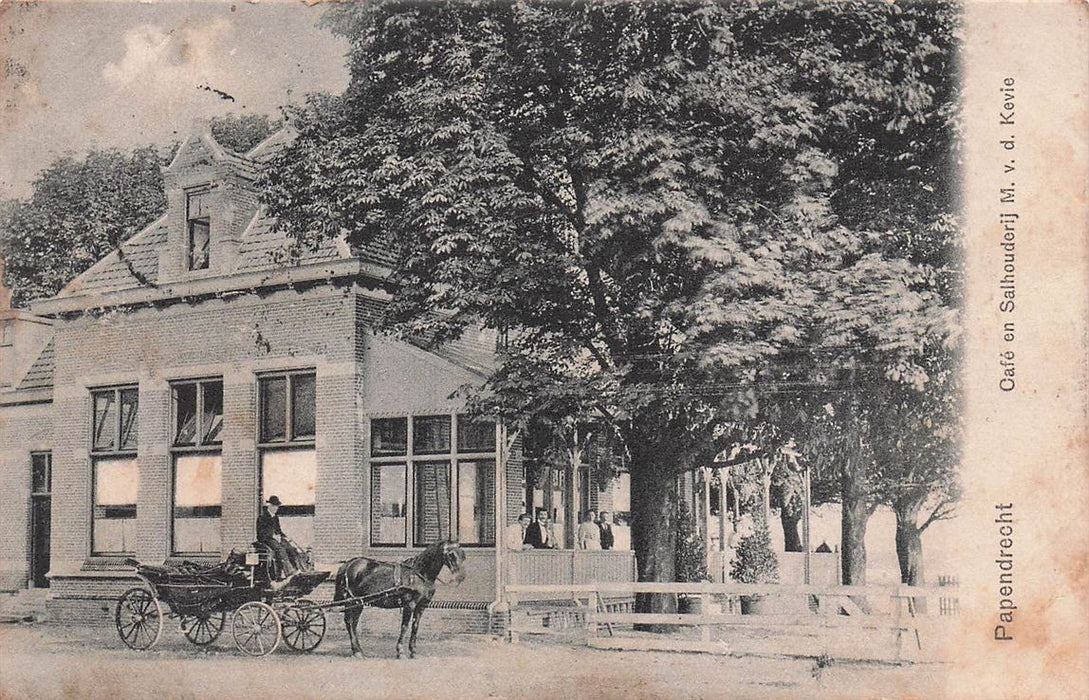 Papendrecht Cafe En Salhouderij M V D Kevie