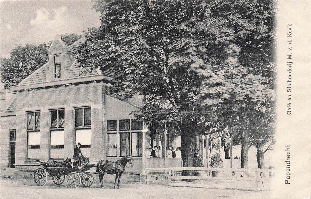 Papendrecht Cafe En Stalhouderij M V D Kevie