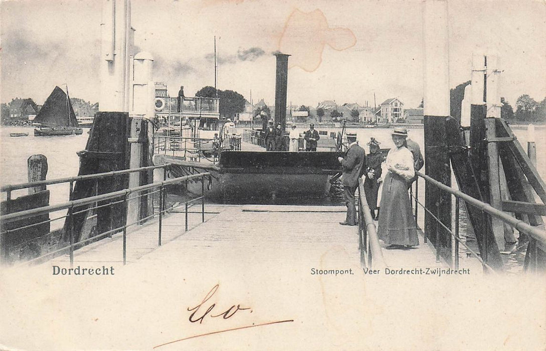 Dordrecht Stoompont Veer Dordrecht-Zwijndrecht
