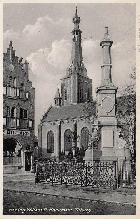 Koning Willem Ii Monument Tilburg