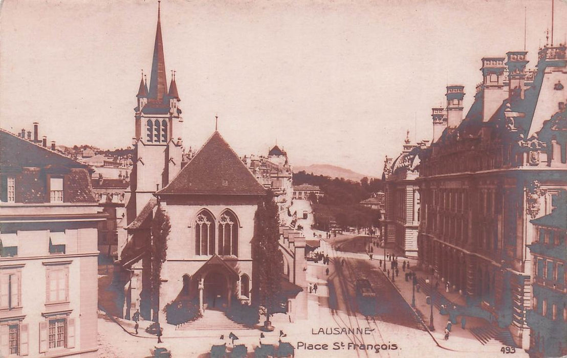 Lausanne Place St Francois.