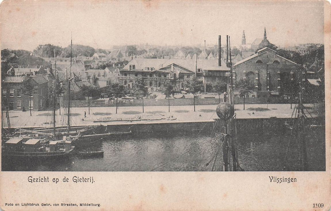 Gezicht Op De Gieterij Vlissingen