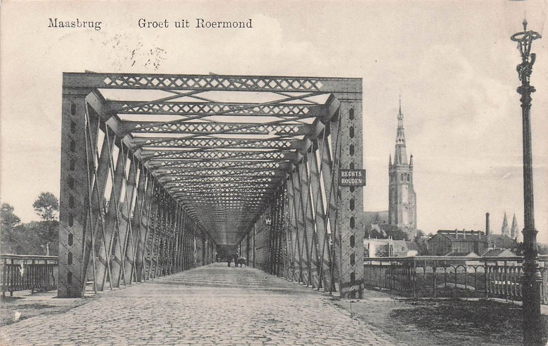 Maasbrug Groet Uit Roermond