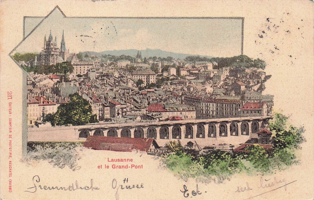 Lausanne Et Le Grand-Pont