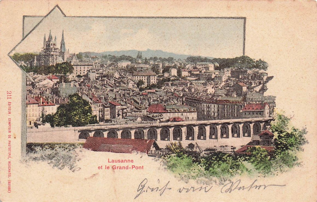 Lausanne Et Le Grand-Pont