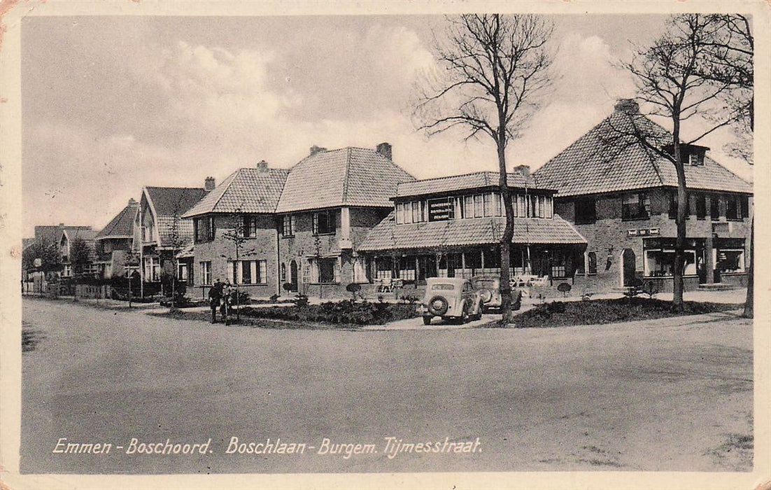 Emmen Boschoord Boschlaan-Burgem Tijmesstraat