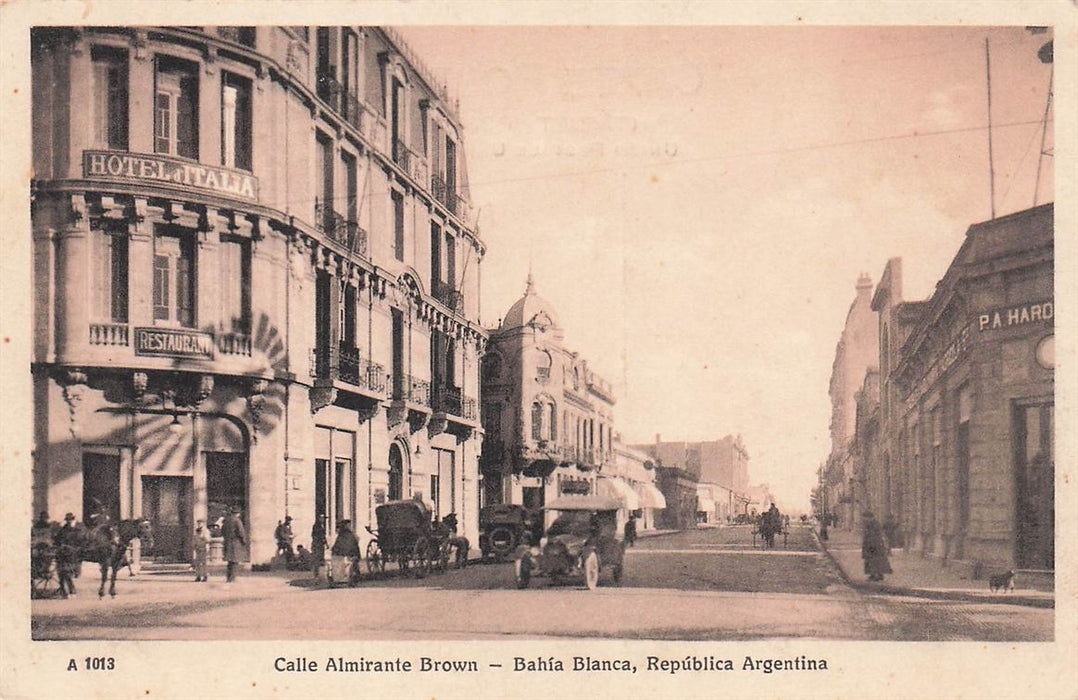 Calle Almirante Brown Bahia Blanca Argentina