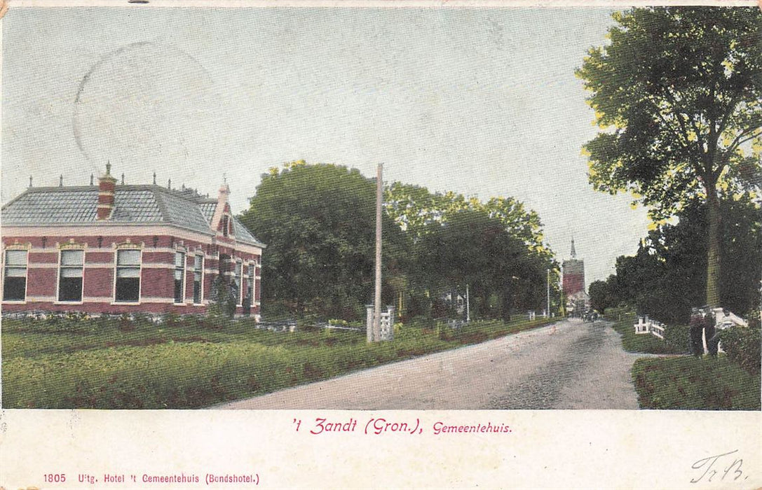 T Zandt (Gron.) Gemeentehuis