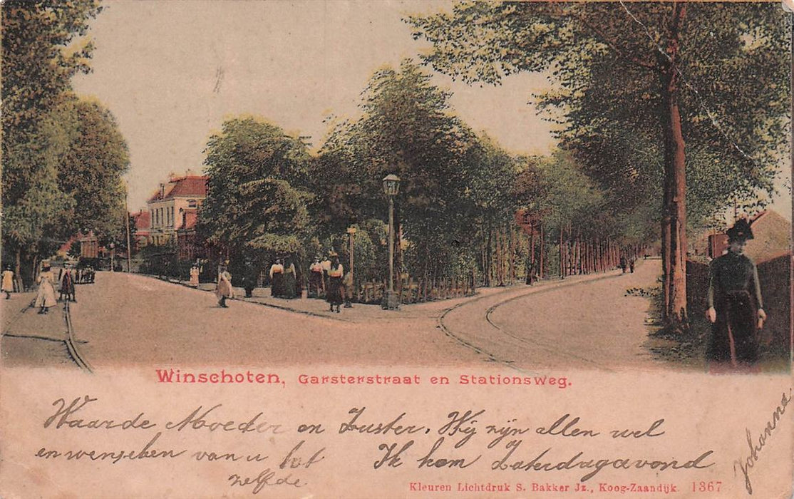 Winschoten Garsterstraat En Stationsweg