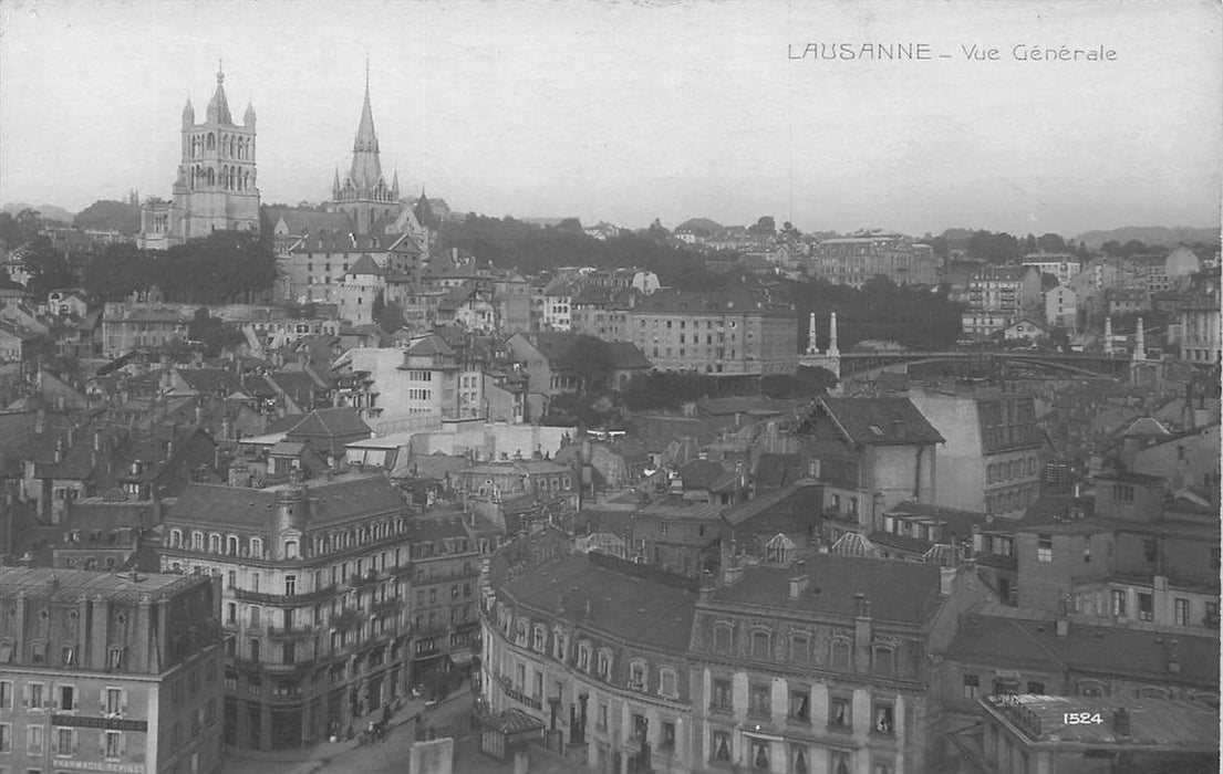 Lausanne Vue Generale