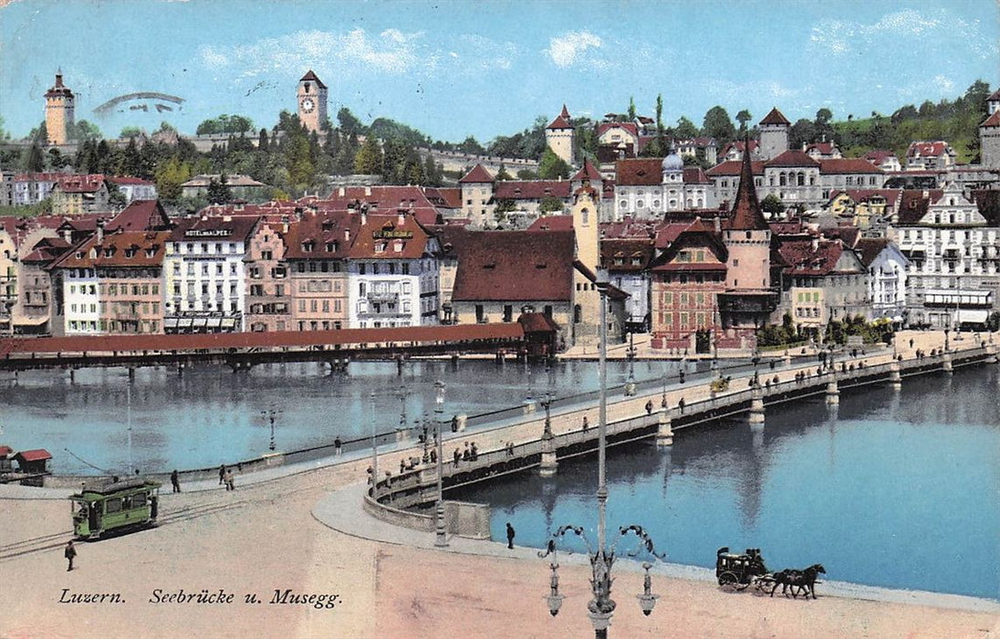 Luzern Seebrücke U Musegg