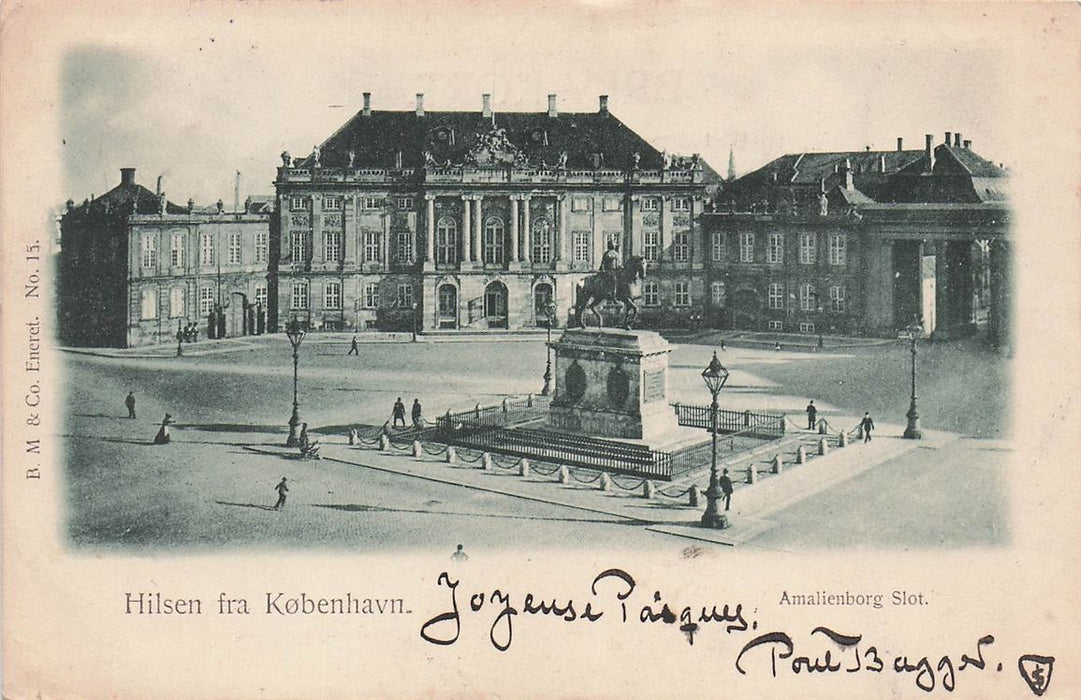 Hilsen Fra Kobenhavn Amalienborg Slot