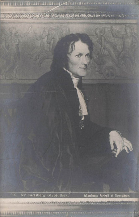 Ny Carlsberg Glyptothek Eckersberg Portrait Af Thorvaldser