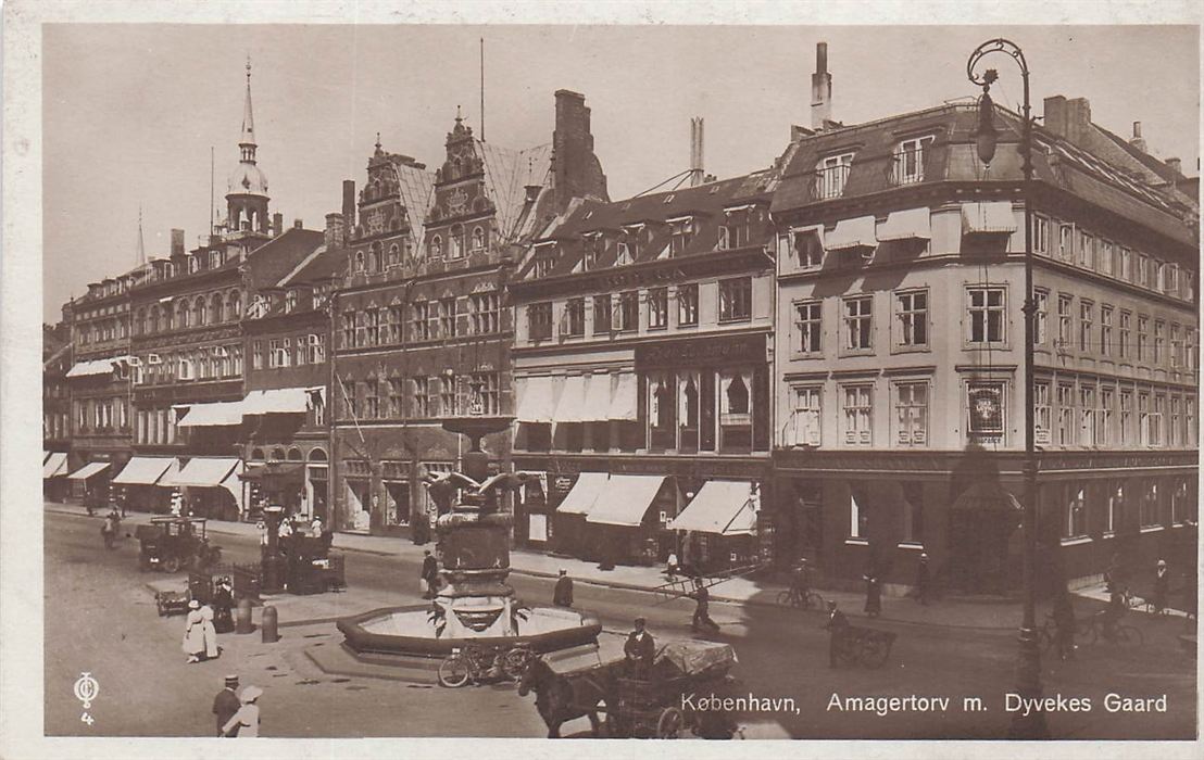 Kobenhavn Amagertorv M Dyvekes Gaard