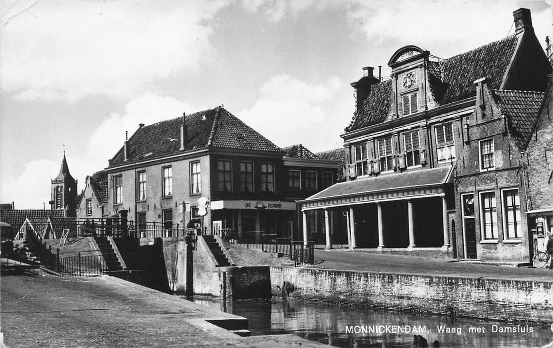 Monnickendam Waag Met Damsluis