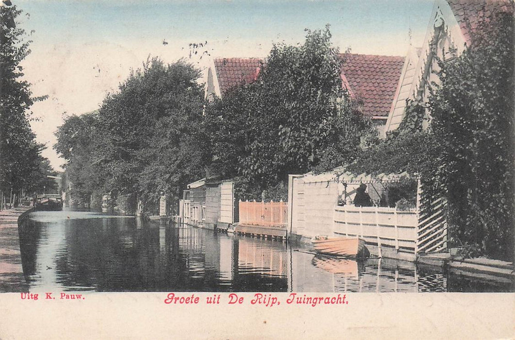 Groete Uit De Rijp Tuingracht