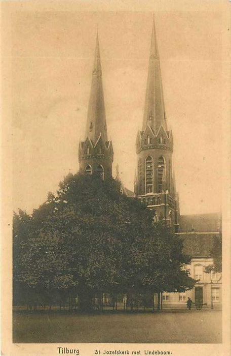 Tilburg St. Jozefskerk met Lindeboom