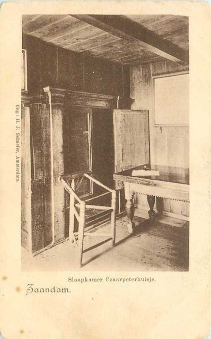 Zaandam Slaapkamer Czaarpeterhuisje