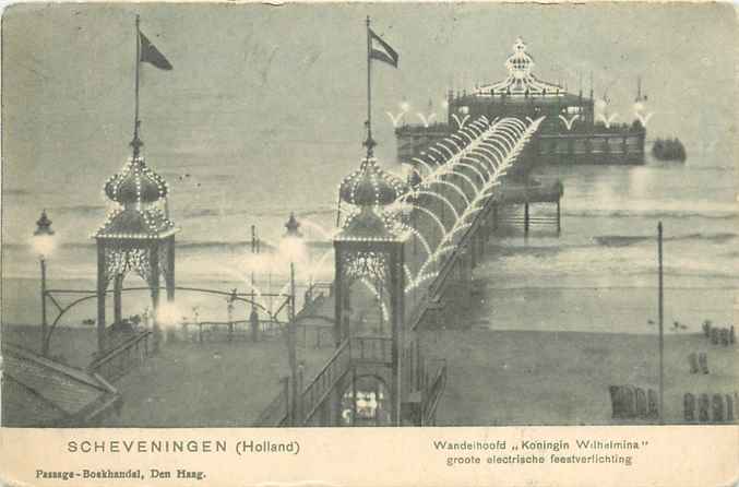 Scheveningen Wandelhoofd Koningin Wilhel