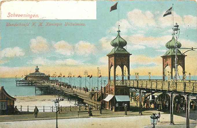 Scheveningen Wandelhoofd Koningin Wilhel
