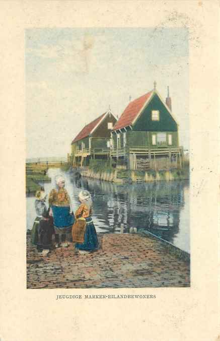 Marken Eilandbewoners