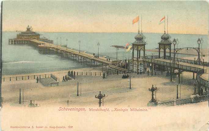 Scheveningen Wandelhoofd Koningin Wilhel