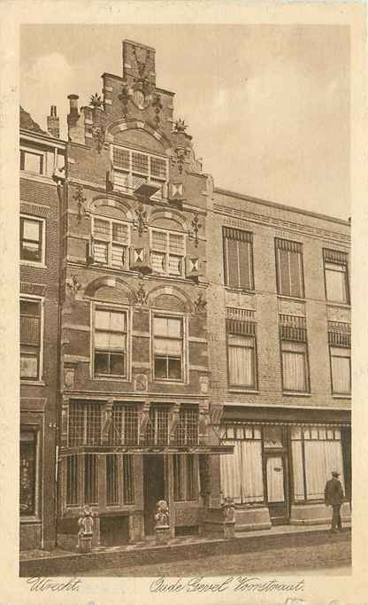 Utrecht Oude Gevel Voorstraat