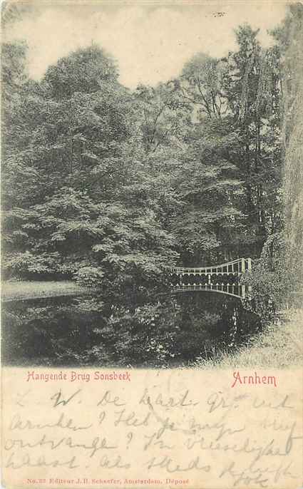 Arnhem Hangende Brug Sonsbeek