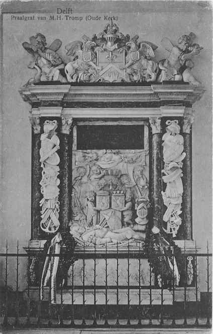 Delft Praalgraf van MH Tromp