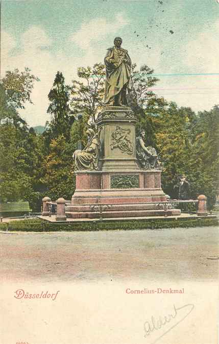 Düsseldorf Cornelius Denkmal