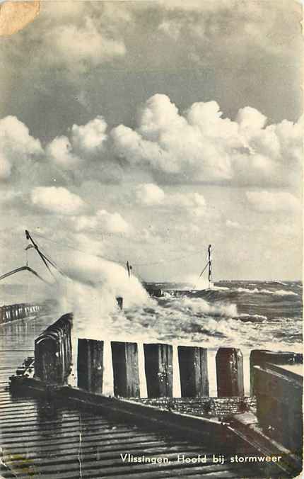 Vlissingen Hoofd bij stormweer