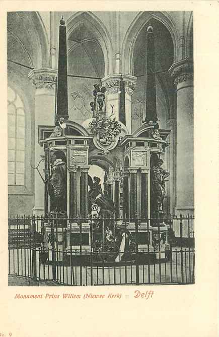 Delft Monument Prins Willem
