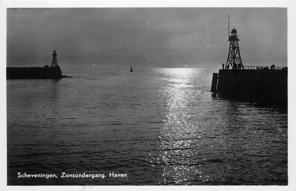 Scheveningen Zonsondergang Haven