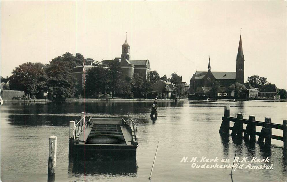 Ouderkerk aan de Amstel NH Kerk en RK Kerk
