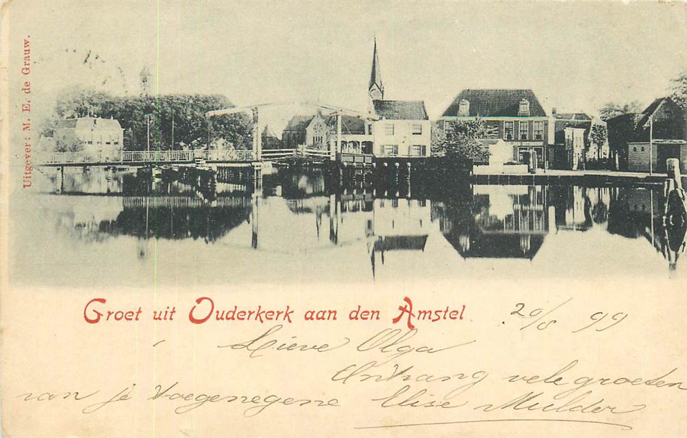 Ouderkerk aan de Amstel Groet uit
