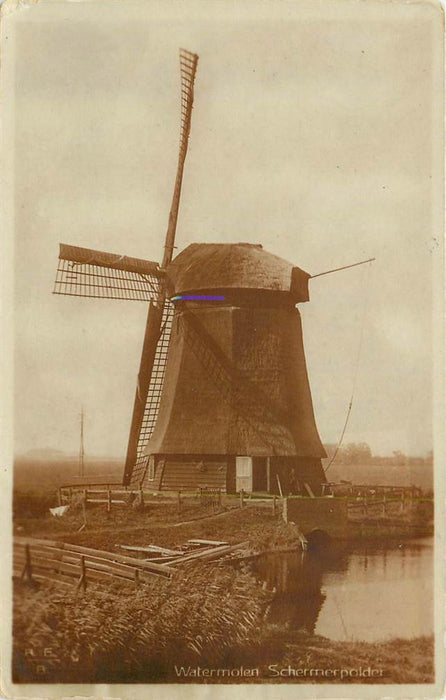 Schermer Polder Watermolen