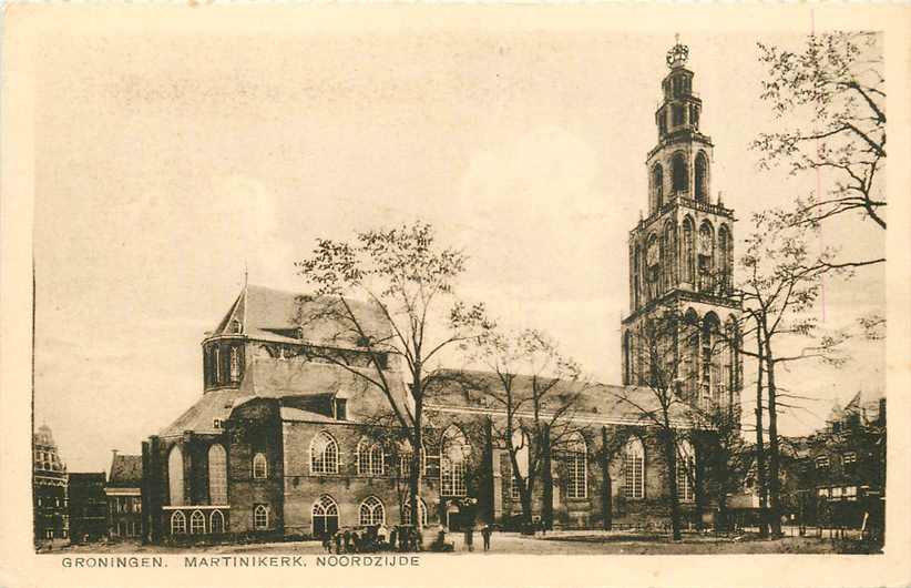 Groningen Martinikerk Noordzijde