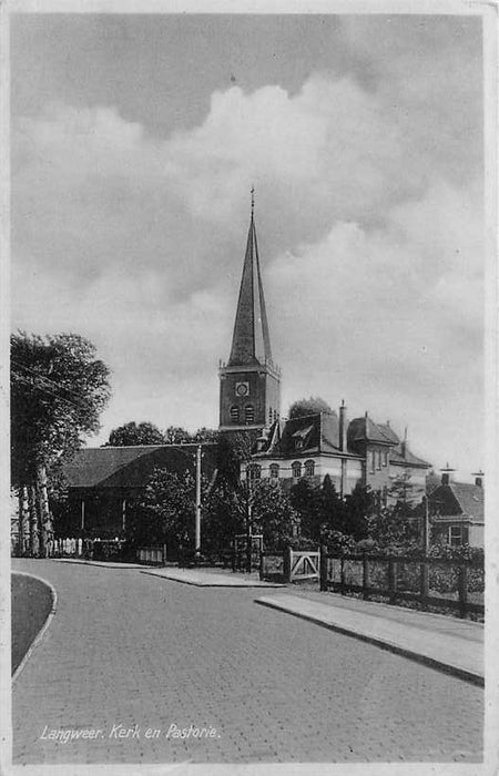Langweer Kerk en Pastorie